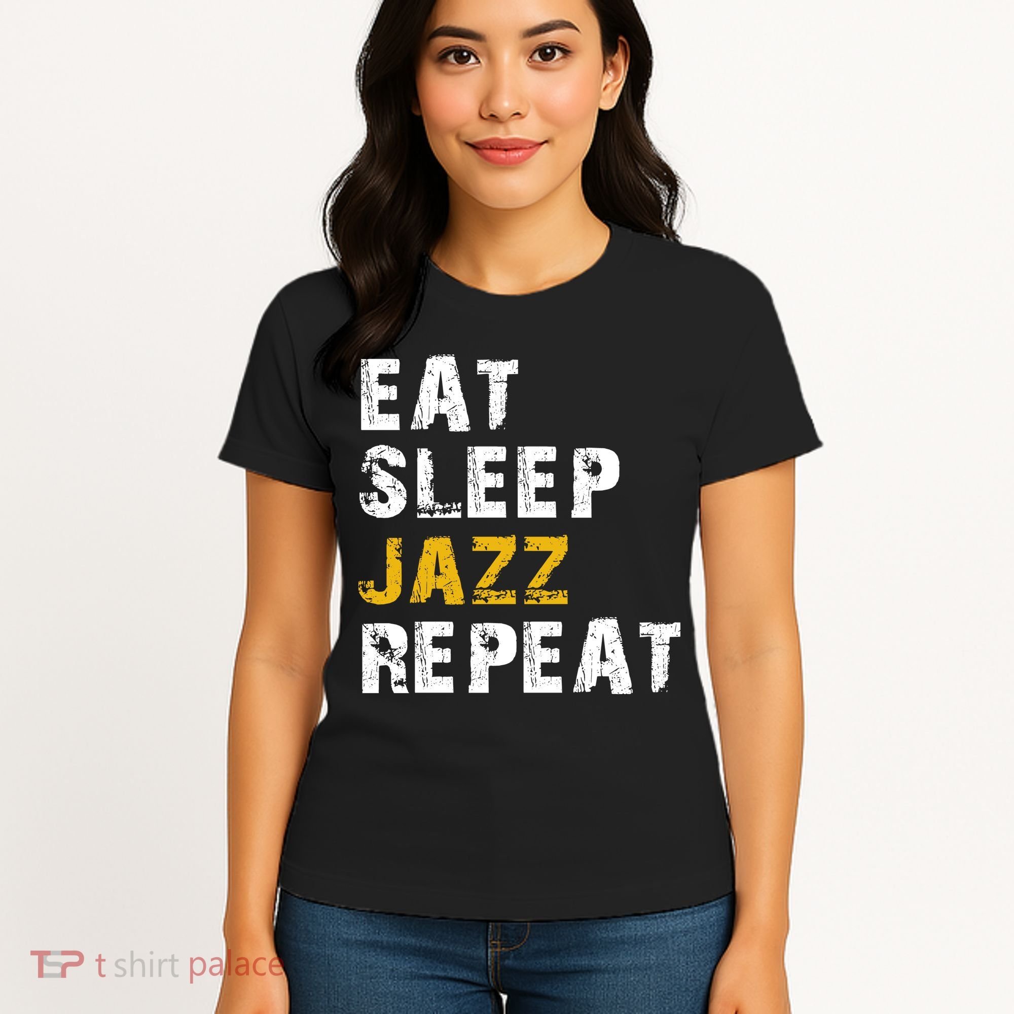 Eat Sleep Jazz Repeat Women's T-Shirt