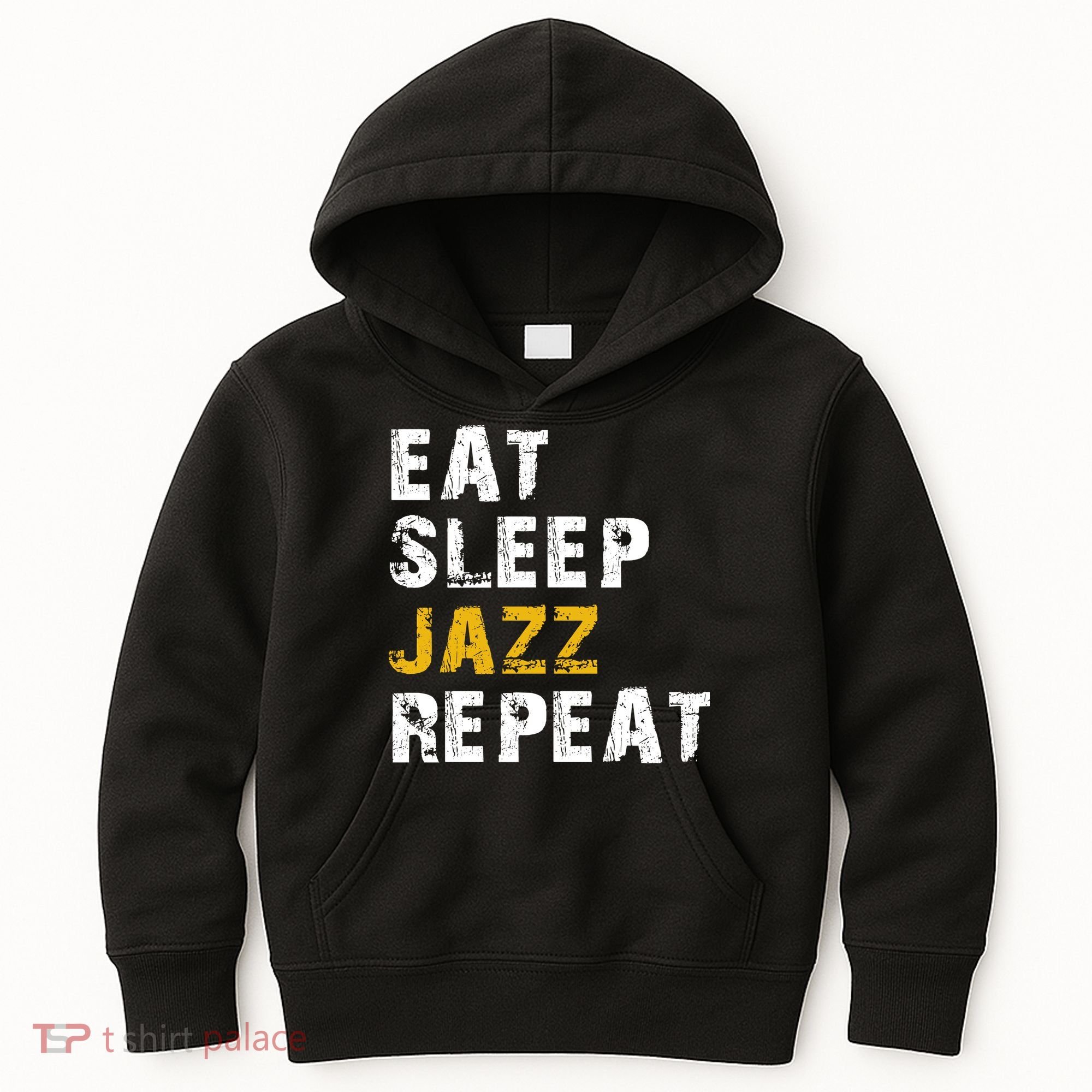 Eat Sleep Jazz Repeat Kids Hoodie