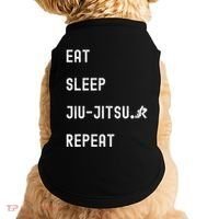 Eat Sleep Jiujitsu Repeat Doggie Tank thumb 0
