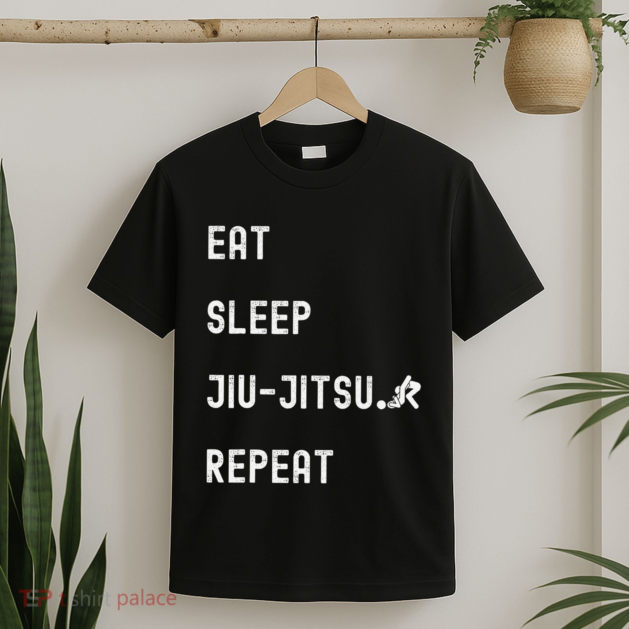 Eat Sleep Jiujitsu Repeat T-Shirt