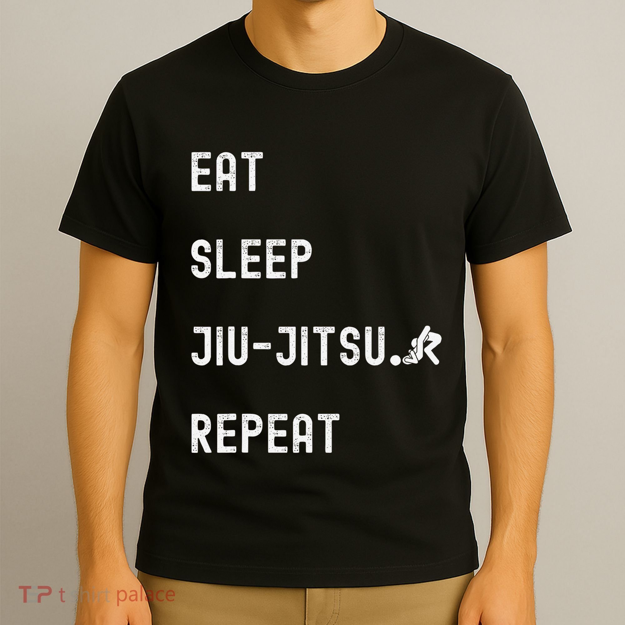 Eat Sleep Jiujitsu Repeat T-Shirt