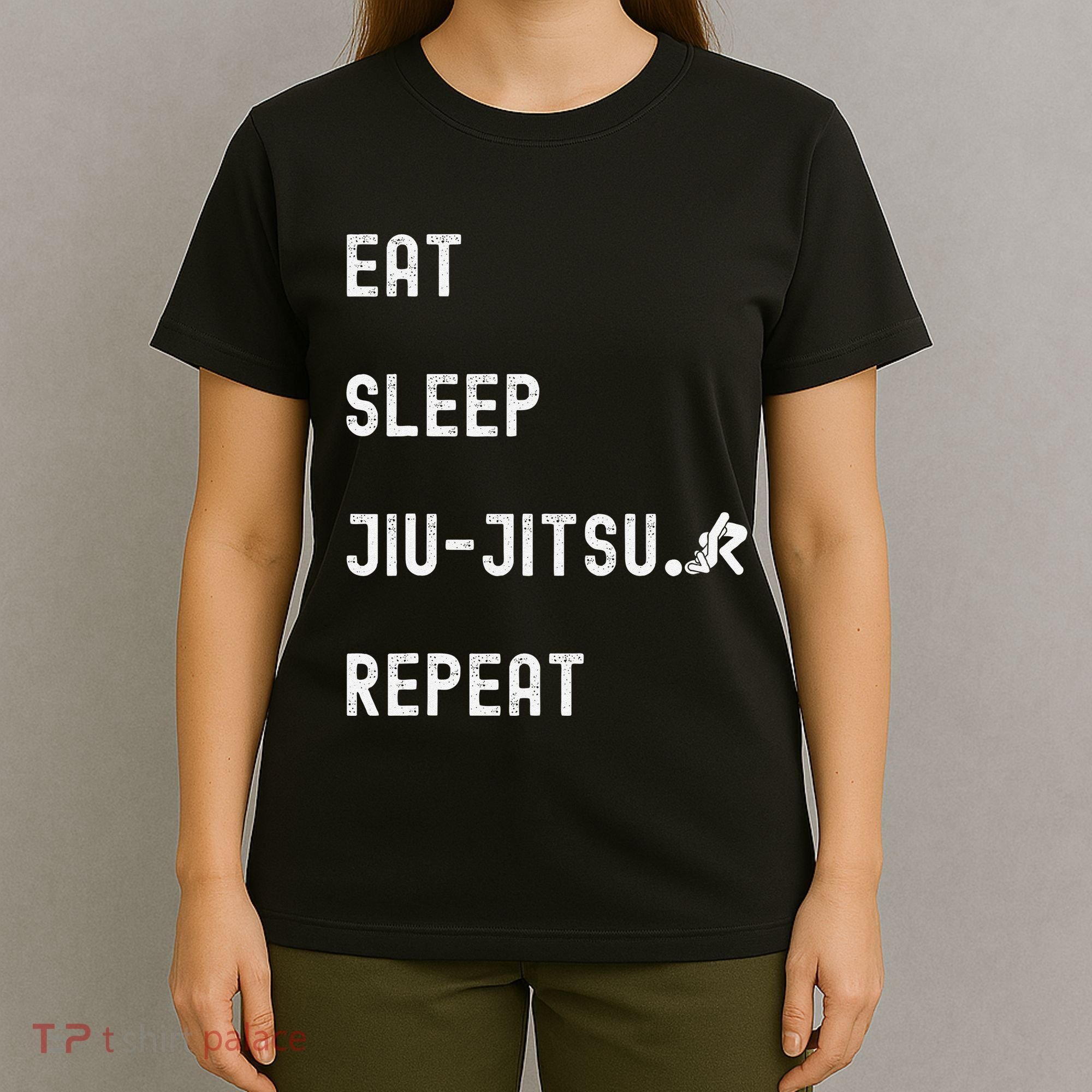 Eat Sleep Jiujitsu Repeat T-Shirt