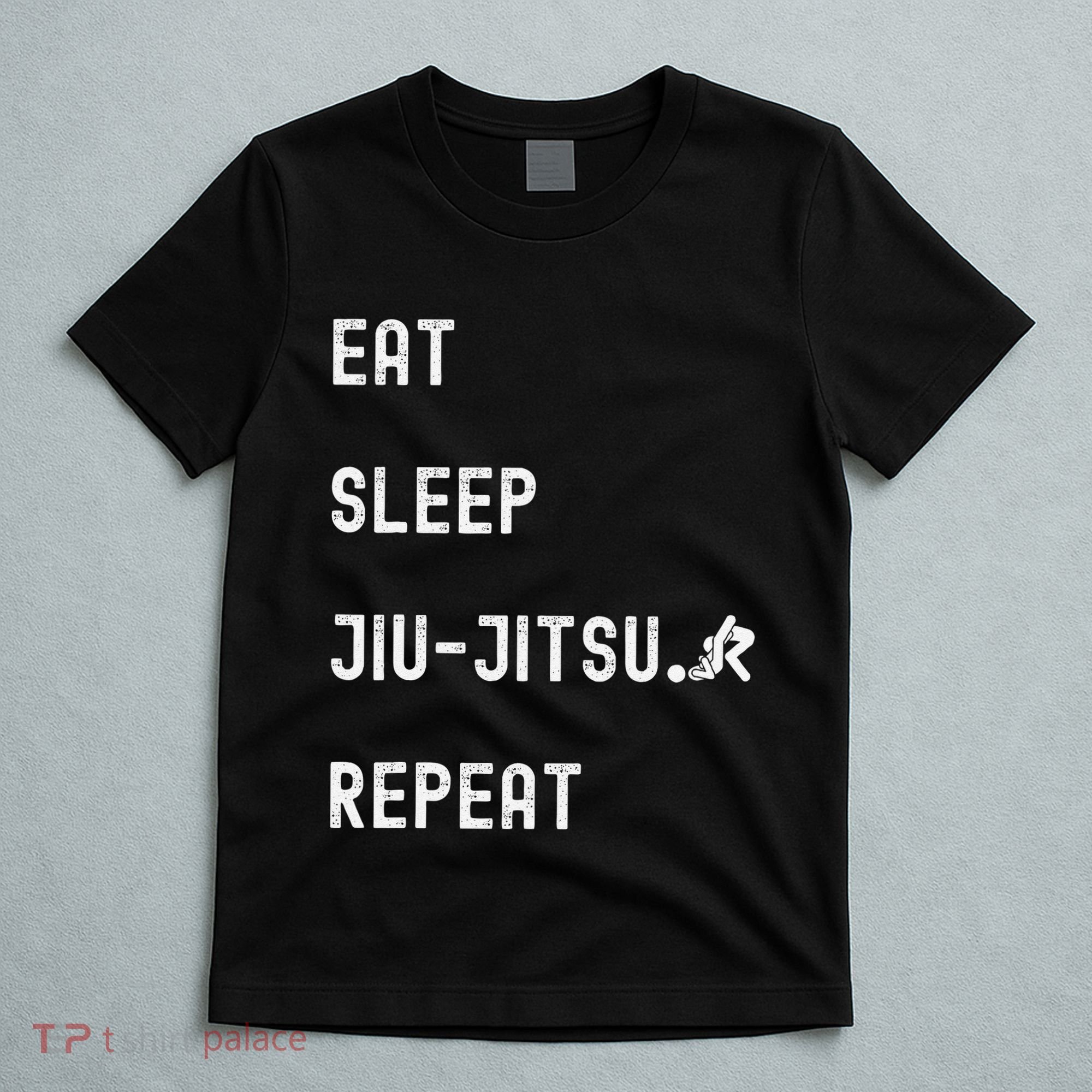 Eat Sleep Jiujitsu Repeat T-Shirt