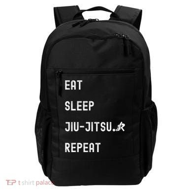 Eat Sleep Jiujitsu Repeat Backpack