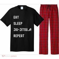 Eat Sleep Jiujitsu Repeat Pajama Set thumb 0