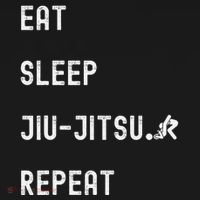 Eat Sleep Jiujitsu Repeat Polo thumb 3