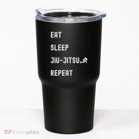 Eat Sleep Jiujitsu Repeat Tumbler thumb 0