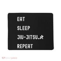 Eat Sleep Jiujitsu Repeat Mousepad thumb 0