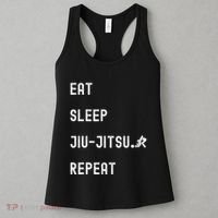 Eat Sleep Jiujitsu Repeat Women's Tank Top thumb 3
