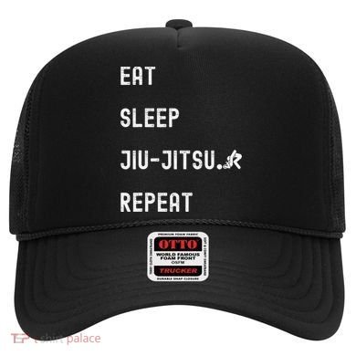 Eat Sleep Jiujitsu Repeat Hat