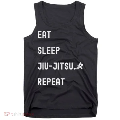 Eat Sleep Jiujitsu Repeat Tank Top