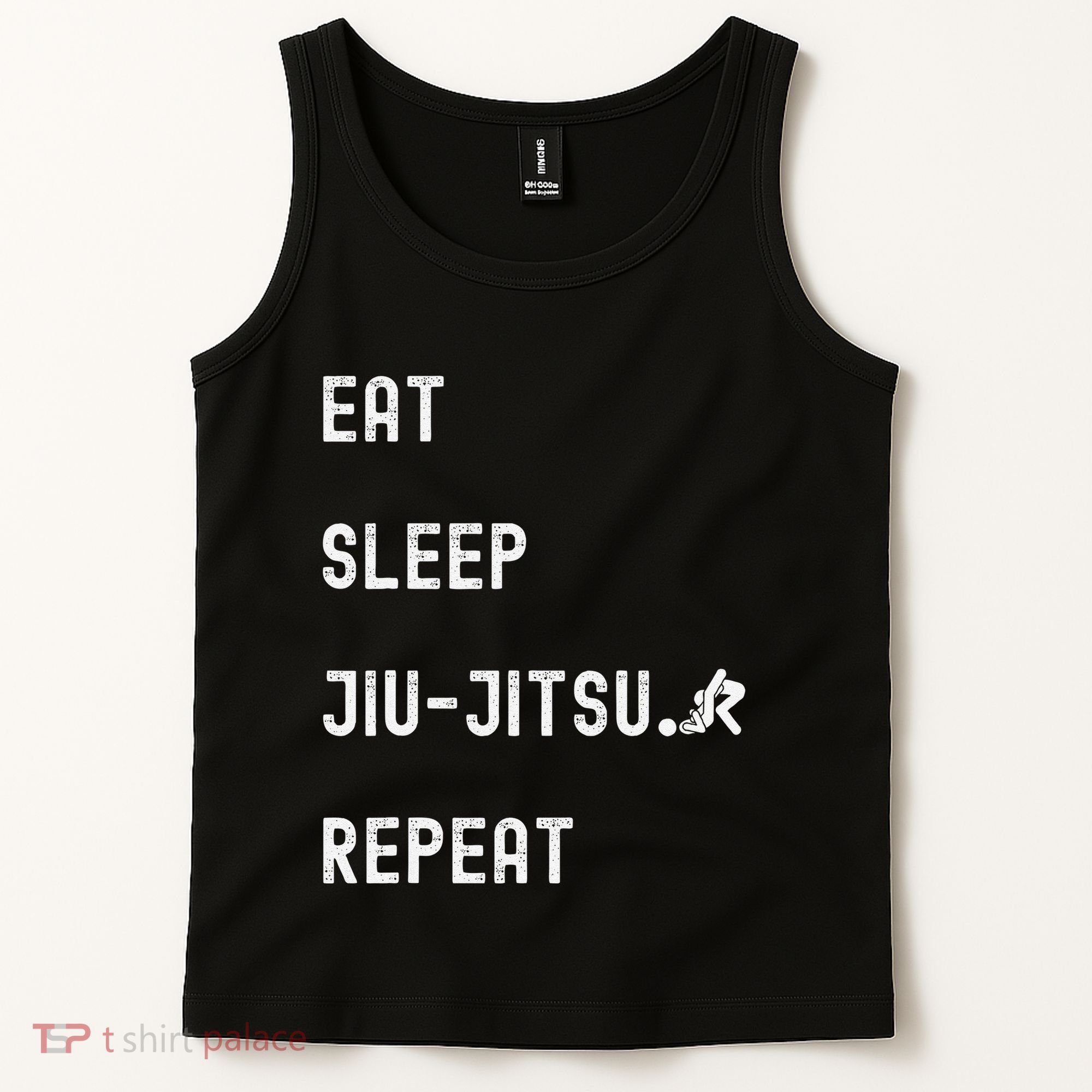 Eat Sleep Jiujitsu Repeat Tank Top