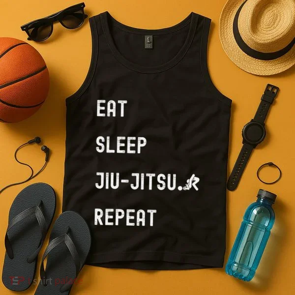 Eat Sleep Jiujitsu Repeat Tank Top
