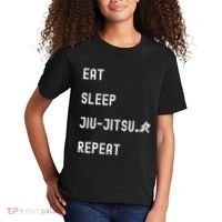 Eat Sleep Jiujitsu Repeat Kids T-Shirt thumb 2