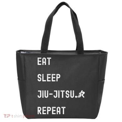 Eat Sleep Jiujitsu Repeat Tote Bag