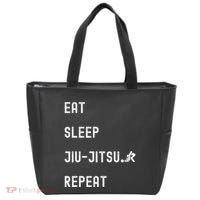 Eat Sleep Jiujitsu Repeat Tote Bag thumb 0