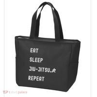 Eat Sleep Jiujitsu Repeat Tote Bag thumb 3