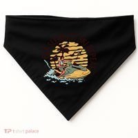 Eat Sleep Jet Ski Repeat Gift USA-Made Doggie Bandana thumb 0