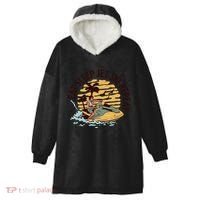 Eat Sleep Jet Ski Repeat Gift Hooded Wearable Blanket thumb 0