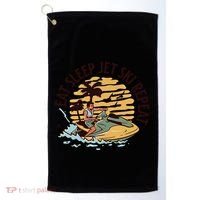 Eat Sleep Jet Ski Repeat Gift Golf Towel thumb 0