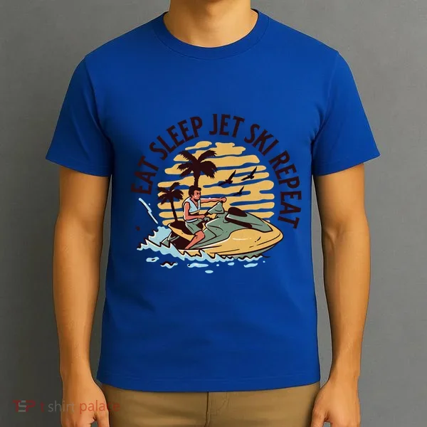 Eat Sleep Jet Ski Repeat Gift T-Shirt
