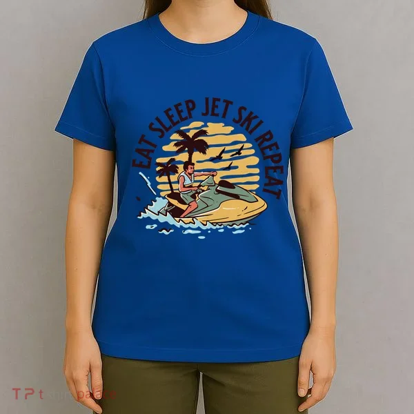 Eat Sleep Jet Ski Repeat Gift T-Shirt