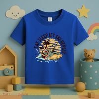 Eat Sleep Jet Ski Repeat Gift Toddler T-Shirt thumb 3