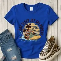 Eat Sleep Jet Ski Repeat Gift Women's T-Shirt thumb 3