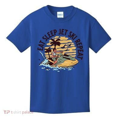 Eat Sleep Jet Ski Repeat Gift Kids T-Shirt