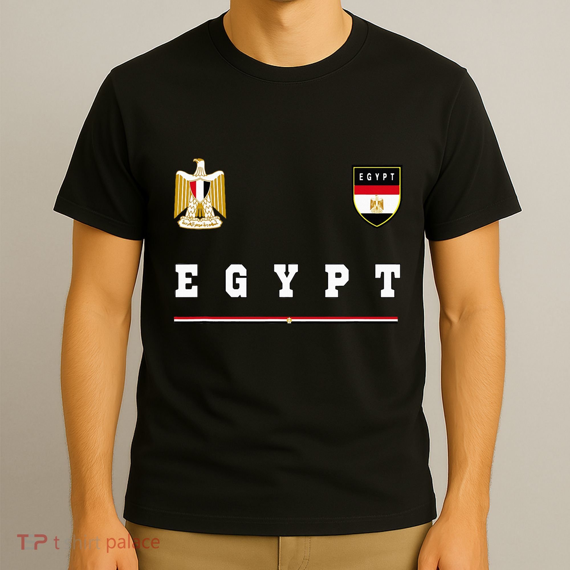 Egypt Sportsoccer Jersey Flag Football Cairo T-Shirt