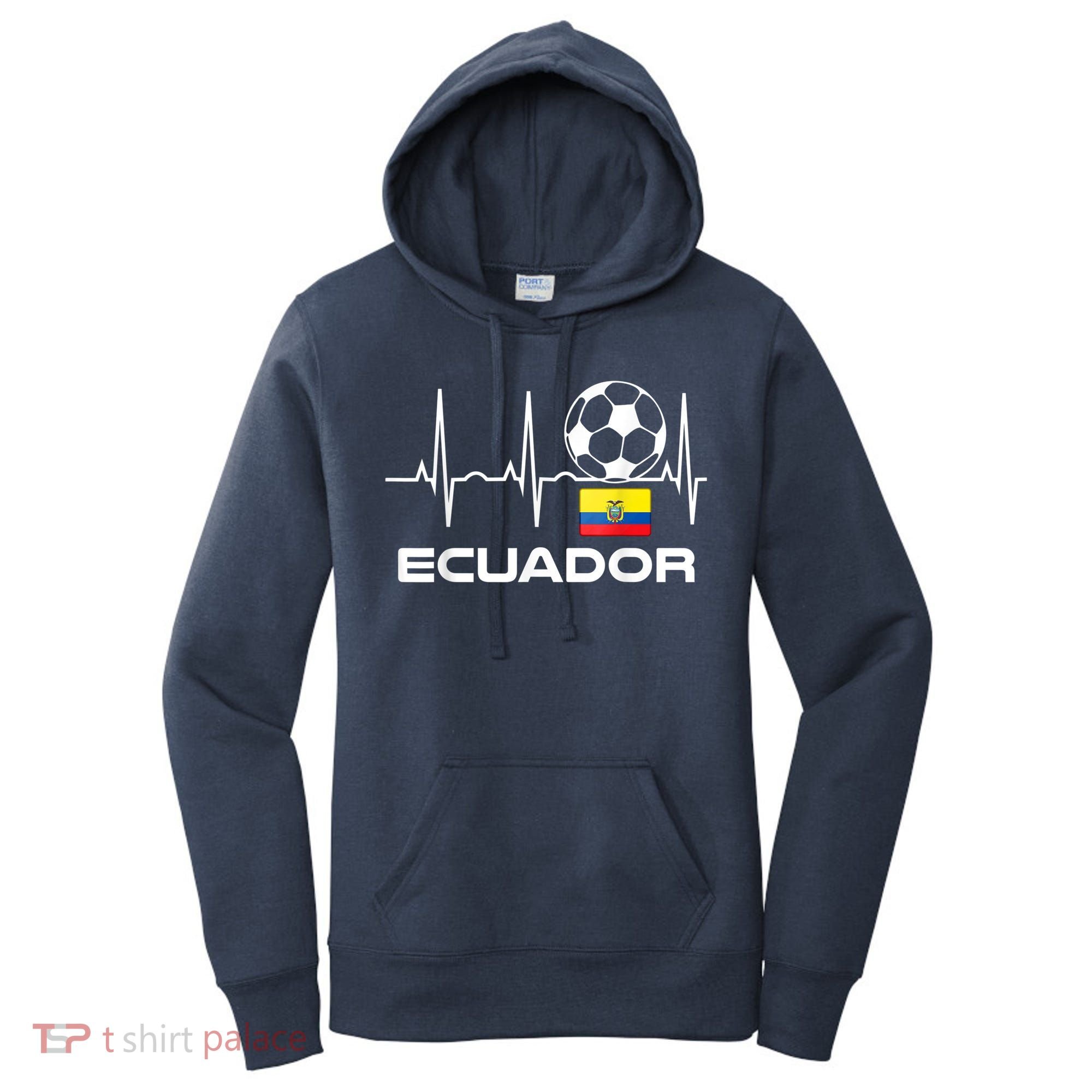 Ecuador Soccer Jersey Shirt - Ecuadorian Futbol Women's Hoodie