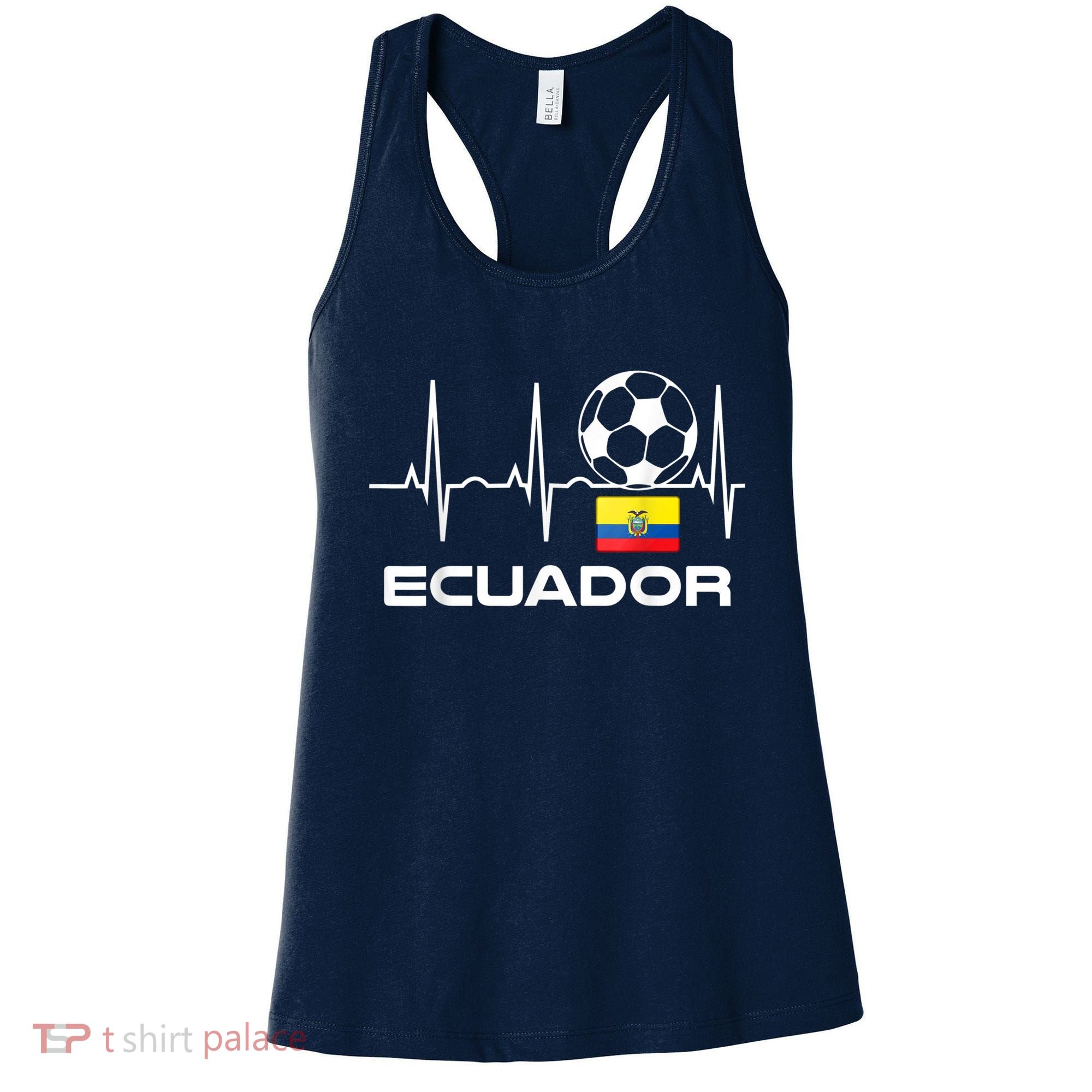 Ecuador Soccer Jersey Shirt - Ecuadorian Futbol Women's Tank Top