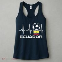 Ecuador Soccer Jersey Shirt - Ecuadorian Futbol Women's Tank Top thumb 3