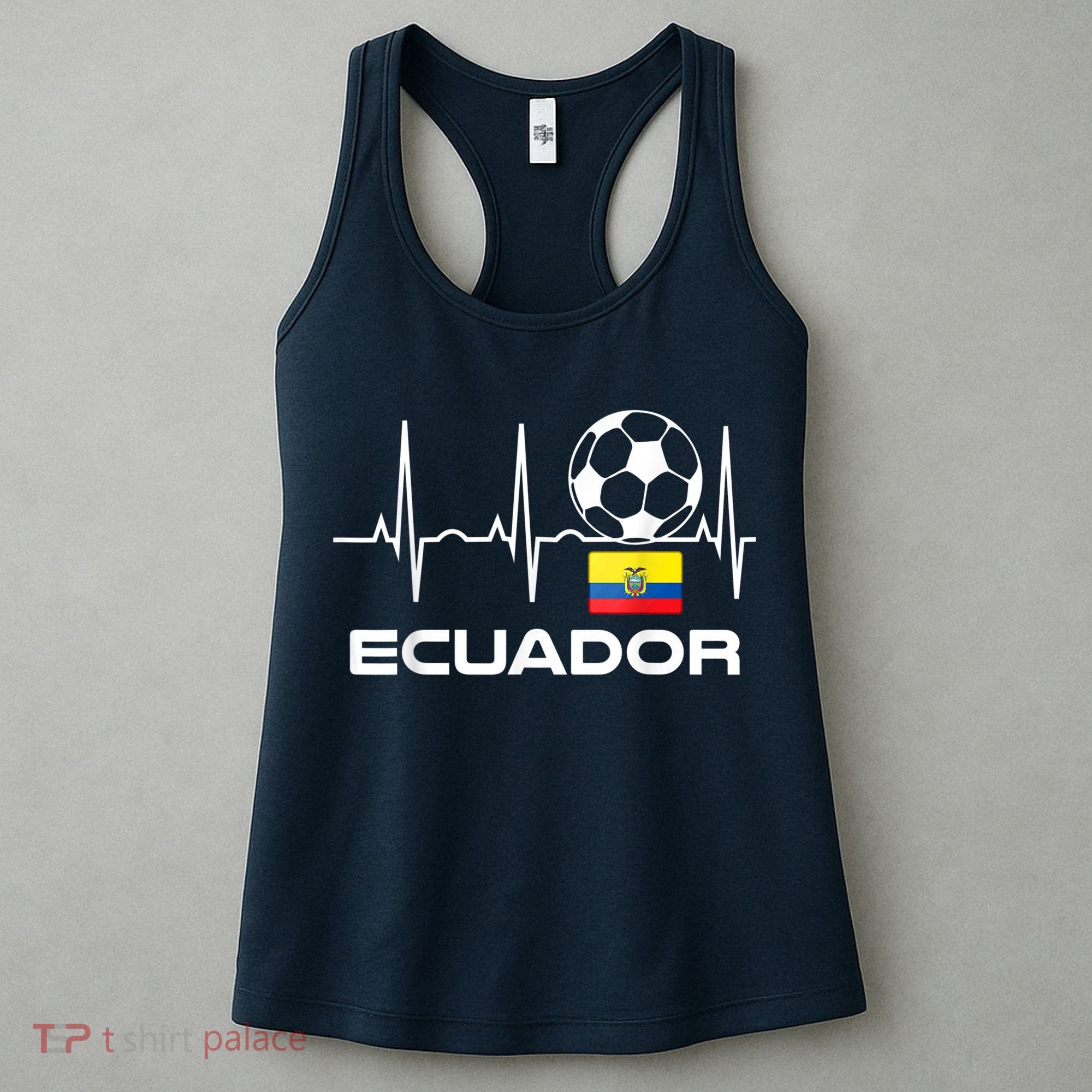 Ecuador Soccer Jersey Shirt - Ecuadorian Futbol Women's Tank Top