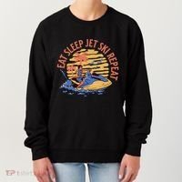 Eat Sleep Jet Ski Repeat Gift Women's Sweatshirt thumb 0