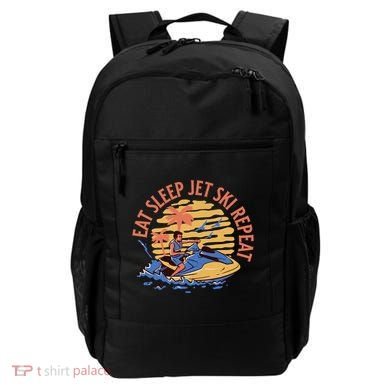 Eat Sleep Jet Ski Repeat Gift Backpack