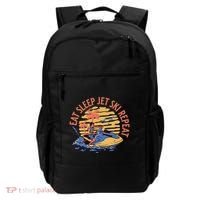 Eat Sleep Jet Ski Repeat Gift Backpack thumb 0