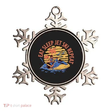 Eat Sleep Jet Ski Repeat Gift Ornament