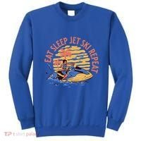 Eat Sleep Jet Ski Repeat Gift Sweatshirt thumb 0