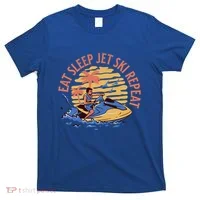 Eat Sleep Jet Ski Repeat Gift T-Shirt thumb 0