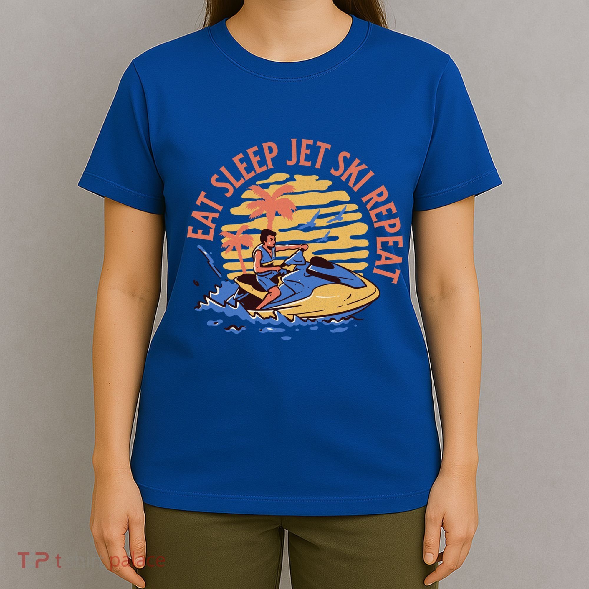 Eat Sleep Jet Ski Repeat Gift T-Shirt