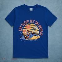 Eat Sleep Jet Ski Repeat Gift T-Shirt thumb 5