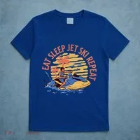 Eat Sleep Jet Ski Repeat Gift T-Shirt thumb 5