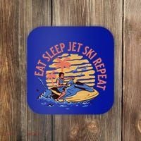 Eat Sleep Jet Ski Repeat Gift Coaster thumb 0