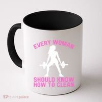 Every Should Know How To Clean Workout Gym Gift Coffee Mug thumb 0