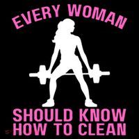 Every Should Know How To Clean Workout Gym Gift Women's Hoodie thumb 2