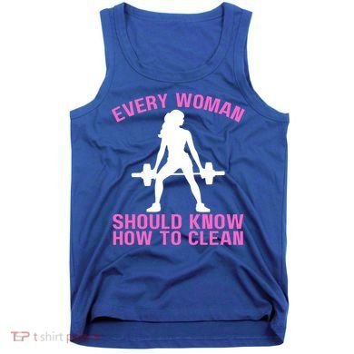 Every Should Know How To Clean Workout Gym Gift Tank Top