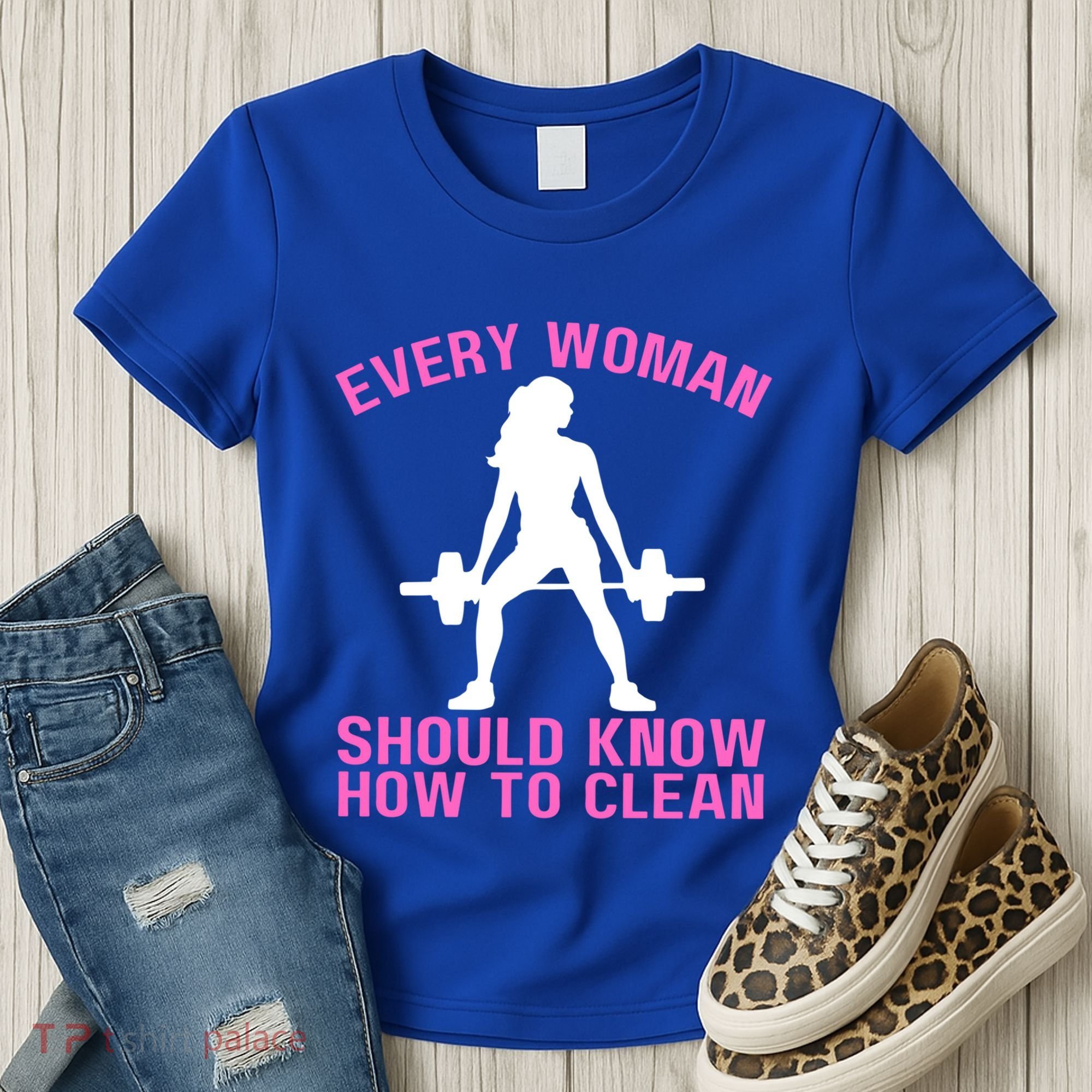 Every Should Know How To Clean Workout Gym Gift Women's T-Shirt