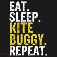Eat Sleep Kite Buggy Repeat Gift Cute Gift Bucket Hat thumb 4