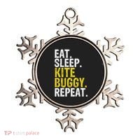 Eat Sleep Kite Buggy Repeat Gift Cute Gift Ornament thumb 0